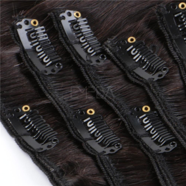 Long to Short hair clip in extensions LJ014